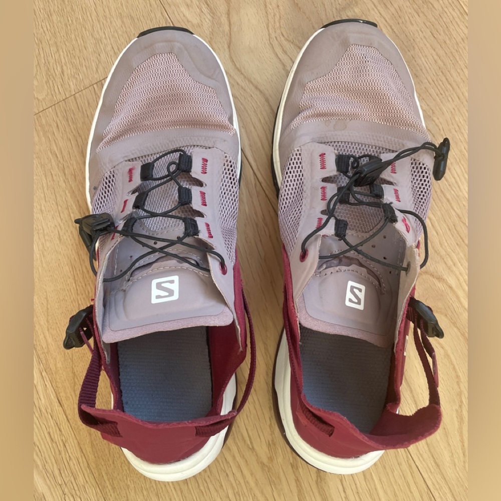 Salomon TA-4 Women's Pink Trail Sneakers - Picture 2 of 6